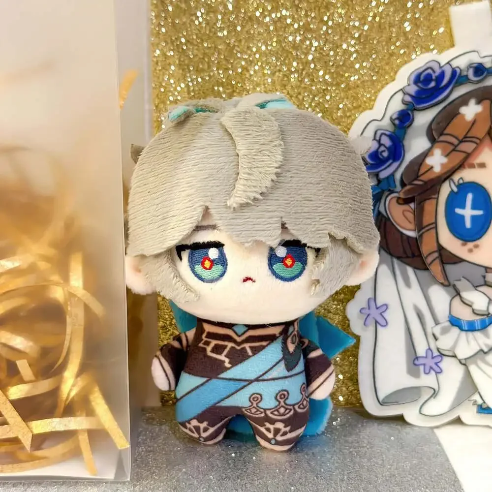 GI Alhaitham Plush Toy: Handmade Cotton Plush, Fan-Made Doll with Giftbox